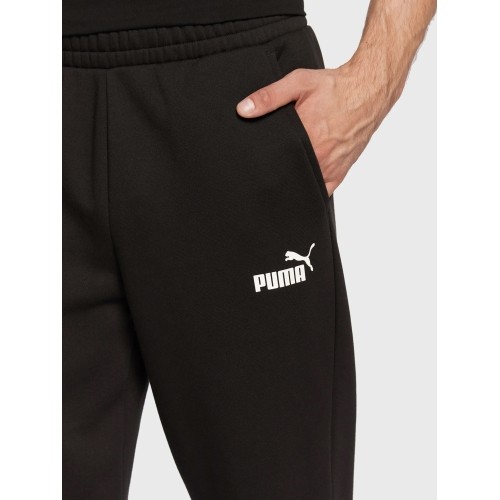 Puma spodnie sportowe męskie Ess Logo Pants FL Black 586718 01