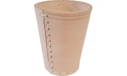 Poker Cup Leather 9cm