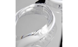 Gogle do pływania Arena Air Bold Swipe - Smoke-smoke-black