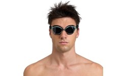 Gogle do pływania Arena Air Bold Swipe - Clear-white-black