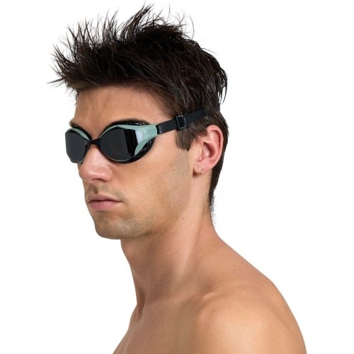 Gogle do pływania Arena Air Bold Swipe - Smoke-dark-olive-black