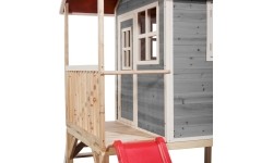 EXIT Loft 300 drewniany domek do zabawy - szary