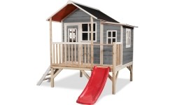 EXIT Loft 350 drewniany domek do zabawy - szary