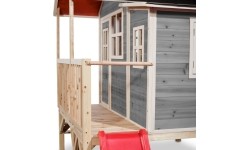 EXIT Loft 350 drewniany domek do zabawy - szary