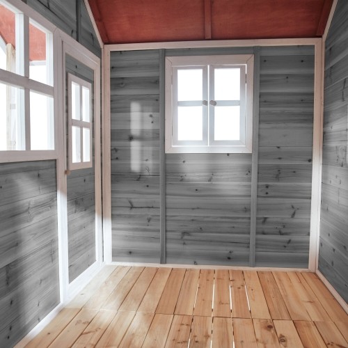 EXIT Loft 350 drewniany domek do zabawy - szary