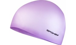 Silikonowy czepek pływacki fioletowy Spokey SUMMER CUP
