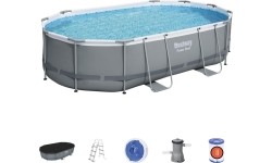 16 x 10 FT 488 x 305 x 107 cm Power Steel BESTWAY