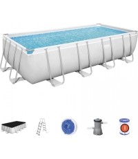 Basen 16 x 8 FT Power Steel BESTWAY
