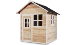 Drewniany domek do zabawy EXIT Loft 100 - naturalny