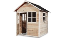 Drewniany domek do zabawy EXIT Loft 100 - naturalny
