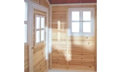 Drewniany domek do zabawy EXIT Loft 100 - naturalny