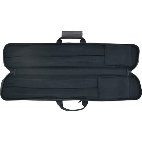 Torba na kije bilardowe Buffalo De Luxe 4B-8S, brązowa