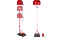 Kosz do koszykówki dla dzieci regulowana wysokość piłka pompka