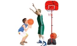 Kosz do koszykówki dla dzieci regulowana wysokość piłka pompka