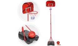 Kosz do koszykówki dla dzieci regulowana wysokość piłka pompka