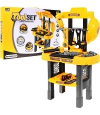 Warsztat majsterkowicza dla dzeci z narzędziami 23 elementy