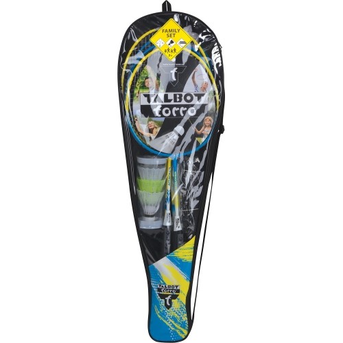 Zestaw do badmintona Talbot-Torro Family z siatką