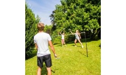 Zestaw do badmintona Talbot-Torro Family z siatką