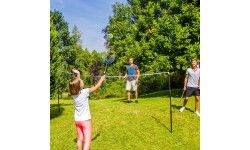 Zestaw do badmintona Talbot-Torro Family z siatką