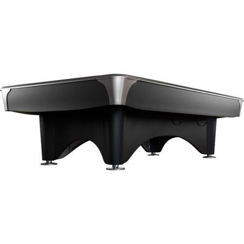 Stół bilardowy, Pool, Dynamic IV, 9 stóp, czarny matowy, Simonis 760 niebieskozielony