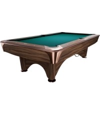 Stół bilardowy, Pool, Dynamic IV, Modern Brown, 8 stóp, Simonis 760 niebieskozielony