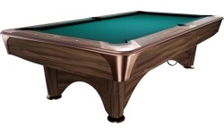 Stół bilardowy, Pool, Dynamic IV, Modern Brown, 9 stóp, Simonis 760 niebieskozielony