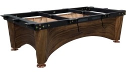 Stół bilardowy Pool Dynamic IV, Modern Brown, 9 ft, Simonis 760 niebiesko-zielony