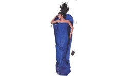 Wkładka do śpiwora MummyLiner Cocoon, jedwabna, ultramaryna