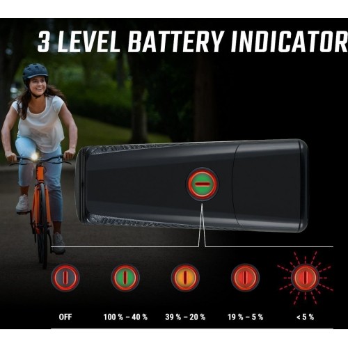 Lampka przednia Sigma Buster 150 USB