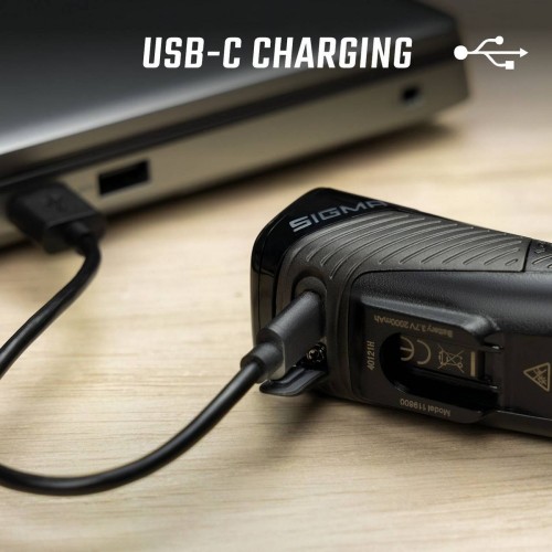 Lampka przednia Sigma Buster 400 USB