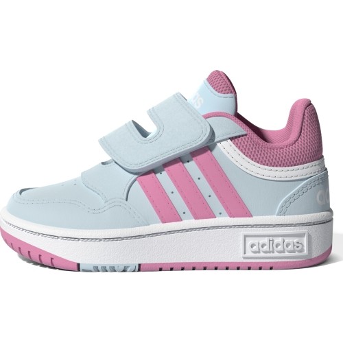 Buty dziecięce Adidas Hoops 3.0 CF I Blue Pink GZ1942