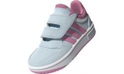 Buty dziecięce Adidas Hoops 3.0 CF I Blue Pink GZ1942