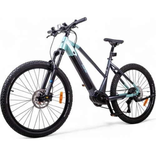 Górski rower elektryczny dla kobiet ISL Asuki 630 Wh 27,5" - 2025 - Aqua Blue