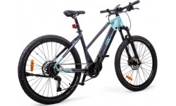 Górski rower elektryczny dla kobiet ISL Asuki 630 Wh 27,5" - 2025 - Aqua Blue