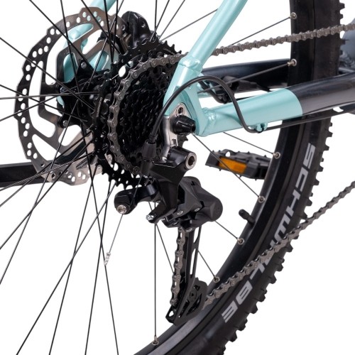 Górski rower elektryczny dla kobiet ISL Asuki 630 Wh 27,5" - 2025 - Aqua Blue