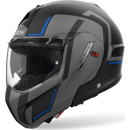 Kask motocyklowy Flip-Up AIROH MATHISSE 2 Genius P/J Matte Blue