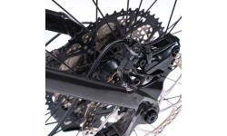 Górski rower elektryczny z pełnym zawieszeniem Levit Svarog BF Overstep 630 29"/27,5" - 2024 - Lime black pearl