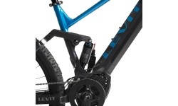 Górski rower elektryczny z pełnym zawieszeniem Levit Kingit BF Overstep 630 29" - 2024 - Blue black pearl