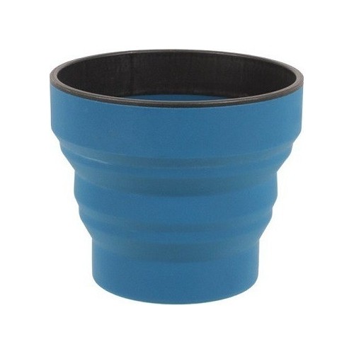 Lifeventure Silicone Ellipse FlexiMug - Tamsiai mėlyna (deep ink)