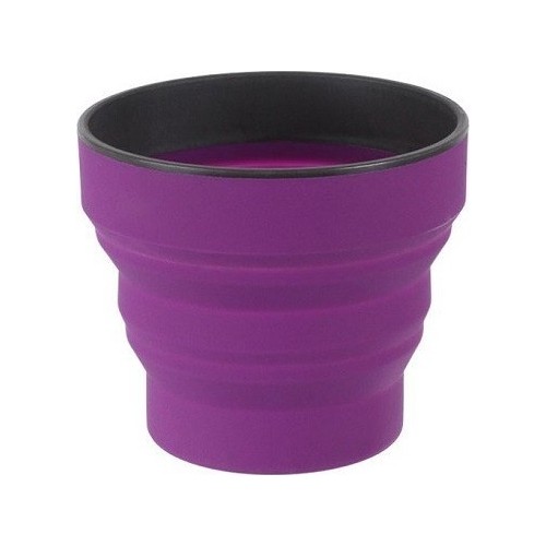 Lifeventure Silicone Ellipse FlexiMug - Violetinė