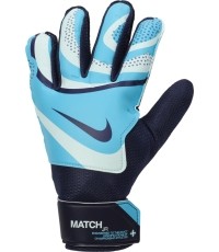 Rękawice bramkarskie Nike GK Match Jr HO23 Blue Black FJ4864 420