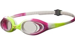 Okularki do pływania dla dzieci Arena Spider JR, żółte i różowe - 16