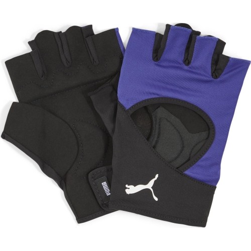 Puma Treniruočių Pirštinės TR Ess Cut Fingered Gloves Purple Black 041465 03