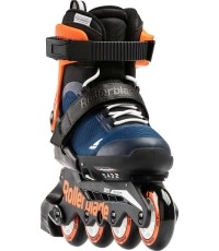 Riedučiai Rollerblade Microblade pomarańczowy/niebieski