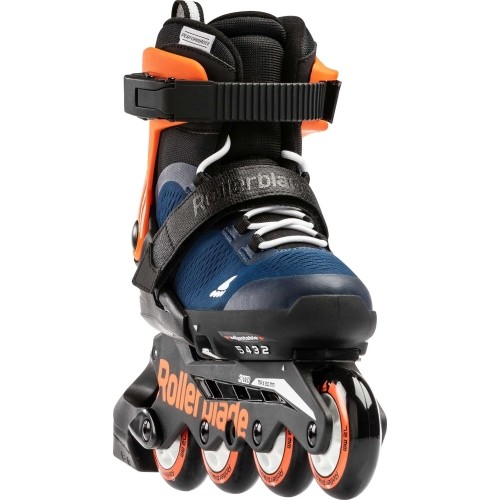 Riedučiai Rollerblade Microblade pomarańczowy/niebieski