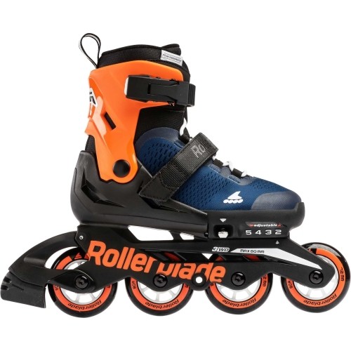 Riedučiai Rollerblade Microblade pomarańczowy/niebieski