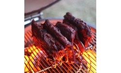 Stojak na żeberka ze stali nierdzewnej Kamado Joe