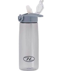 Butelka podróżna sportowa HIGHLANDER Tritan - 700 ml, Szara