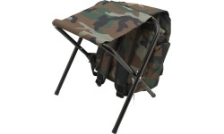 Krzesło składane turystyczne Stołek wędkarski z plecakiem Armia Cattara Olbia