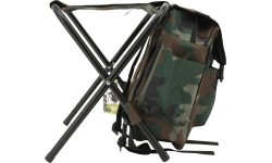 Krzesło składane turystyczne Stołek wędkarski z plecakiem Armia Cattara Olbia